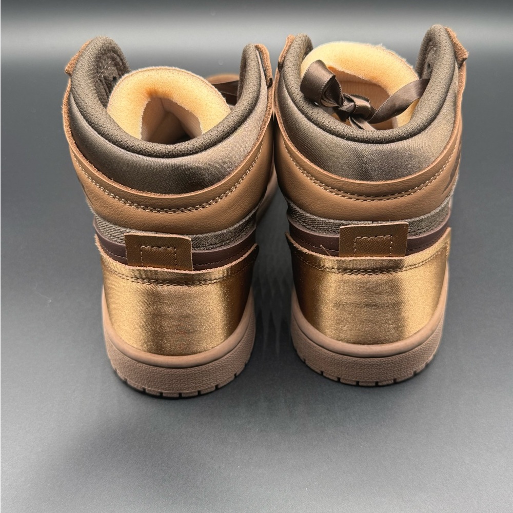 Men's Brown High-Top Sneakers - Picture 2 of 4